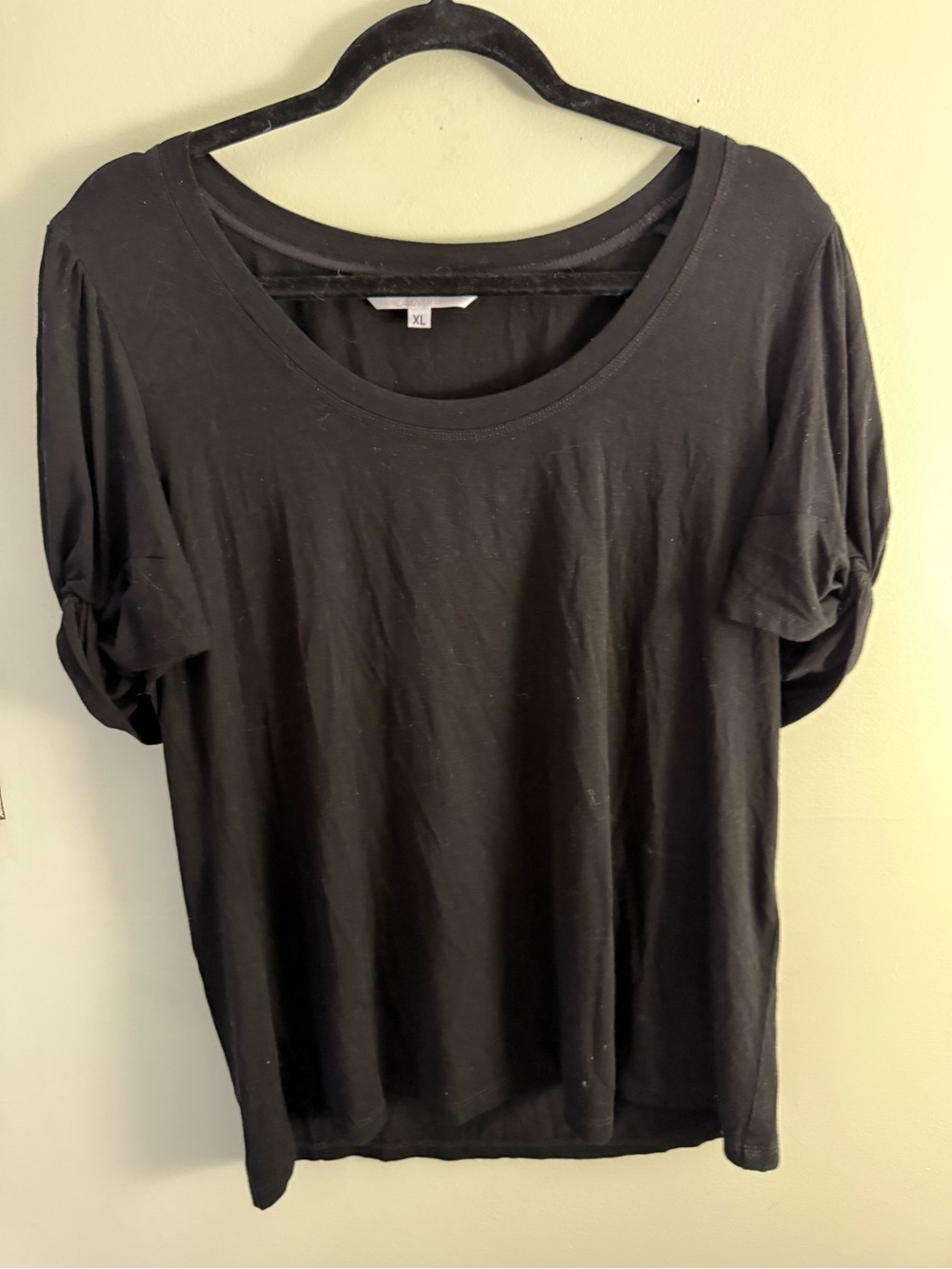 Trina Turk Black short-sleeve top xL